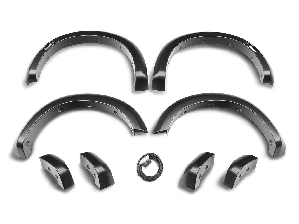 Black abs thermoplastic fender flare set from Husky Liners part number 2802977