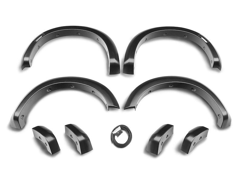 Black abs thermoplastic fender flare set from Husky Liners part number 2807901