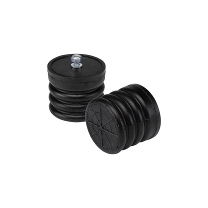 Black air suspension helper spring kit from SuperSprings part number SSF-327-47