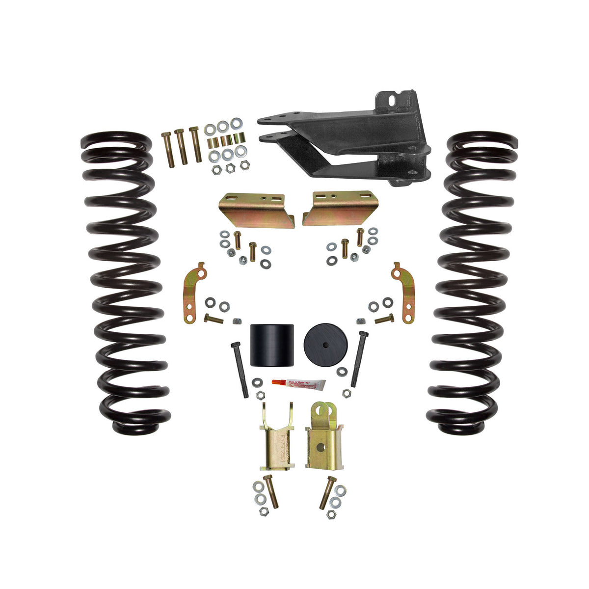 Skyjacker - 2.5 in. Front Leveling Kit With Shock Extension Brackets. - F1725VBK-E from BHNG part number F1725VBK-E