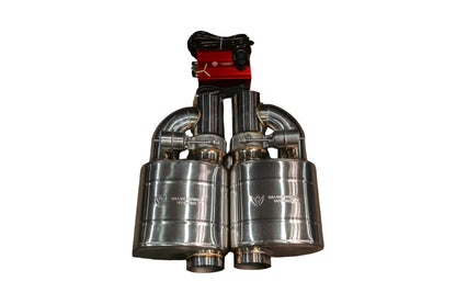 Exhaust Muffler from Valvetronic Designs part number UVM.76MM.X2