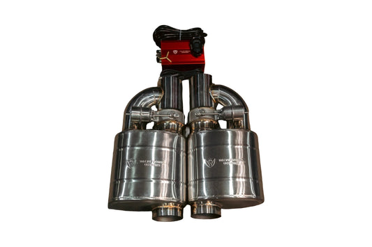 Exhaust Muffler from Valvetronic Designs part number UVM.76MM.X2
