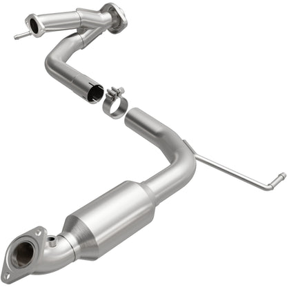 Stainless stainless steel catalytic converter from MagnaFlow Exhaust Products part number 49701