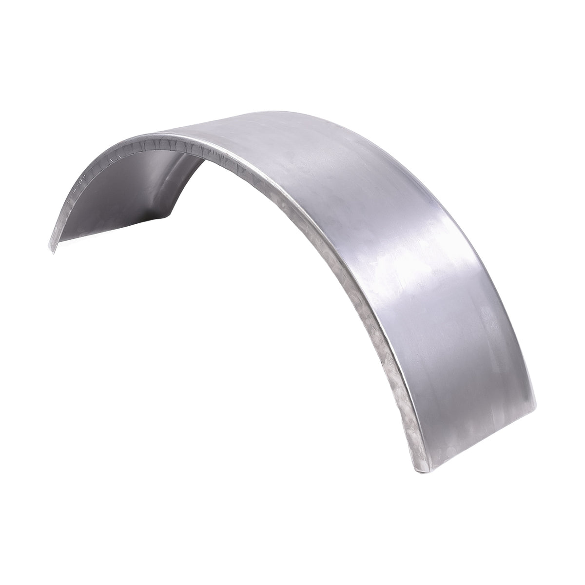 Silver oil coated steel fender with mounting hardware from Husky Towing part number F0007
