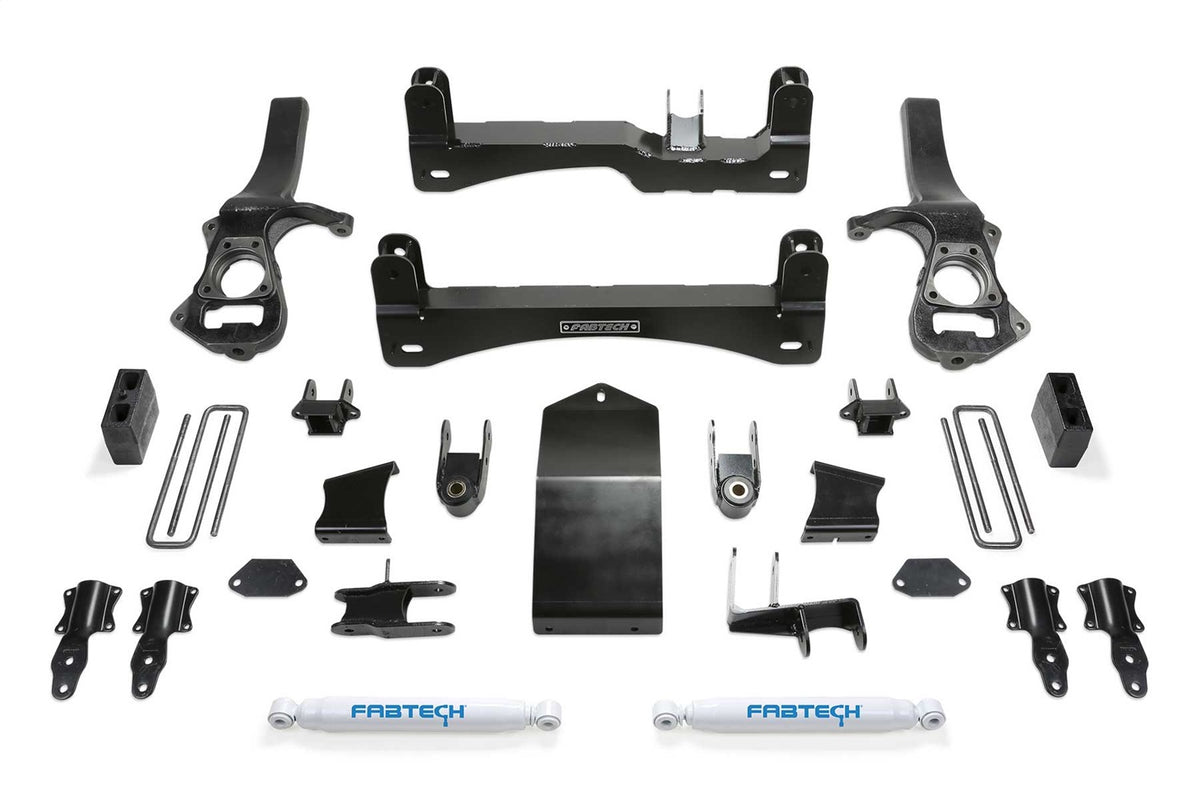 Basic Lift System w/Shocks from Fabtech part number K1132