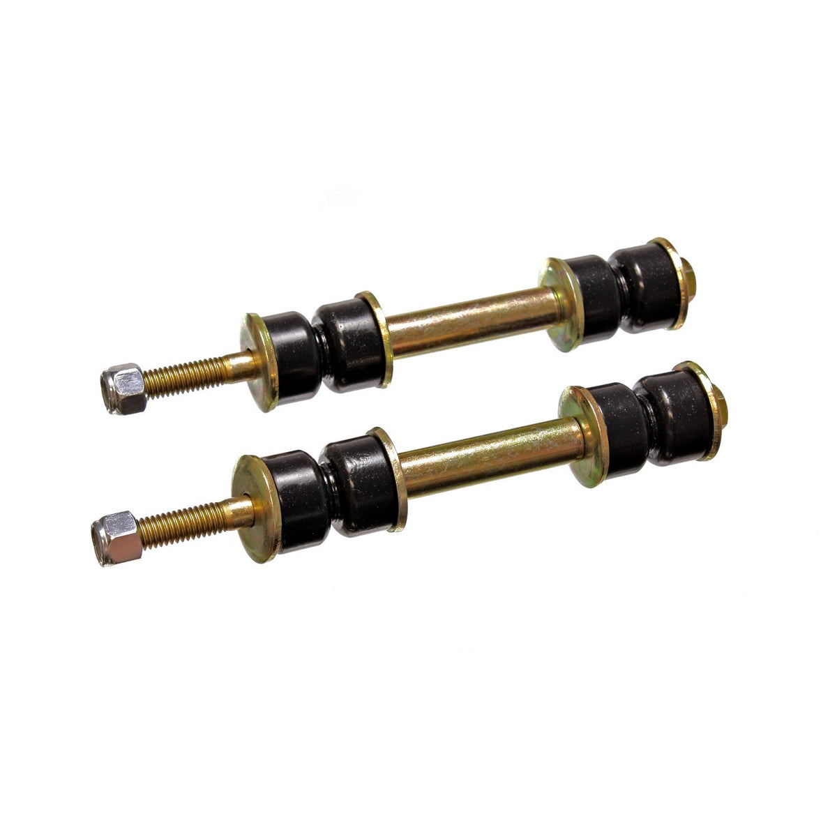 Black polyurethane suspension stabilizer bar link from Energy Suspension part number 9.8117G