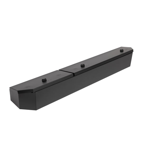 Black underseat storage box from Tuffy Security Products part number 319-01-A