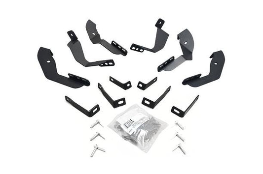 Mild steel step nerf bar mount kit from Big Country part number 393015