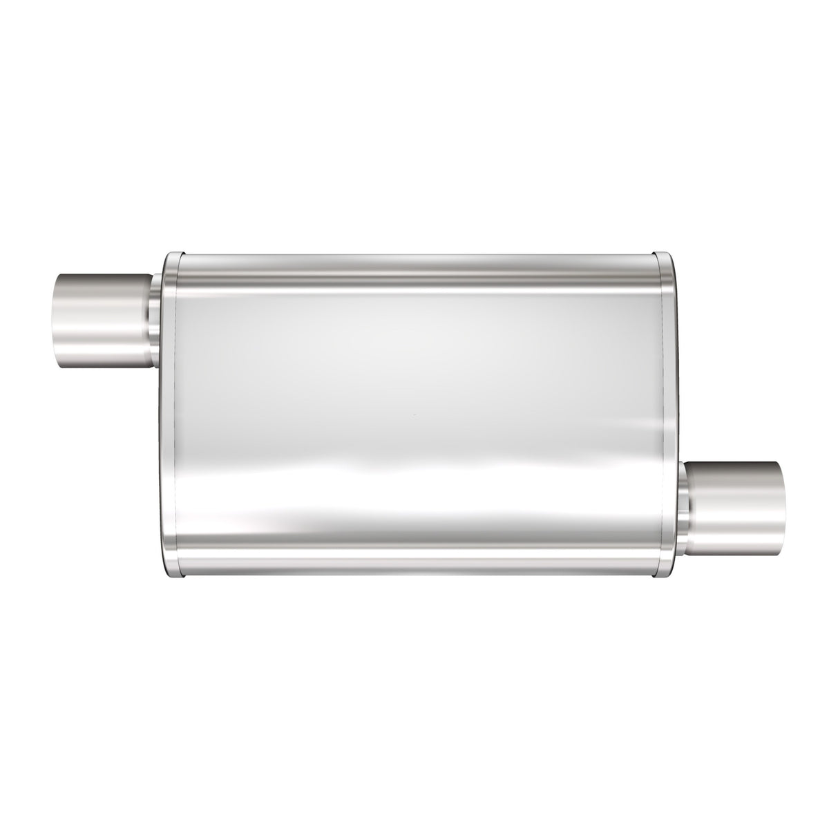 Satin exhaust muffler from MagnaFlow Exhaust Products part number 13235