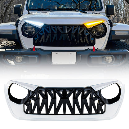 Black and white abs plastic grille from AMERICAN MODIFIED part number AMJPCA00141