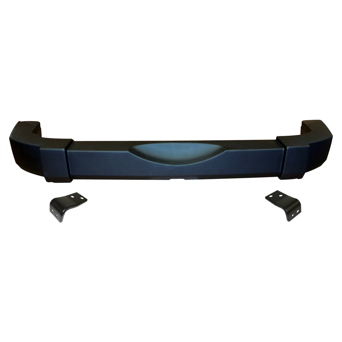 Black bumper from Crown Automotive Jeep Replacement part number 1BD22RXFADK