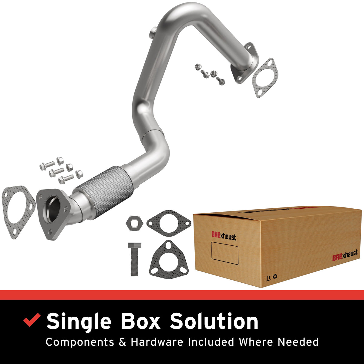 Exhaust Pipe Kit from BRExhaust part number 107-0392