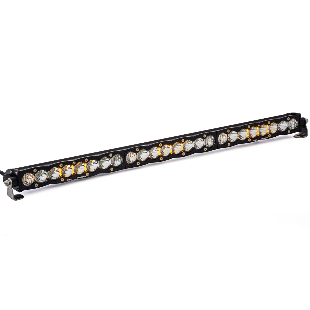Black light bar with mounting hardware from Baja Designs part number 703003