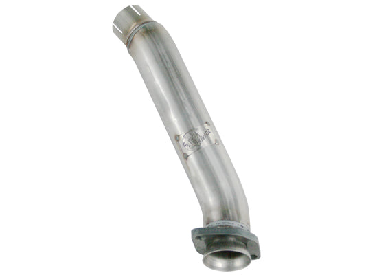 Aluminized steel exhaust manifold down pipe from aFe Power part number 48-06209