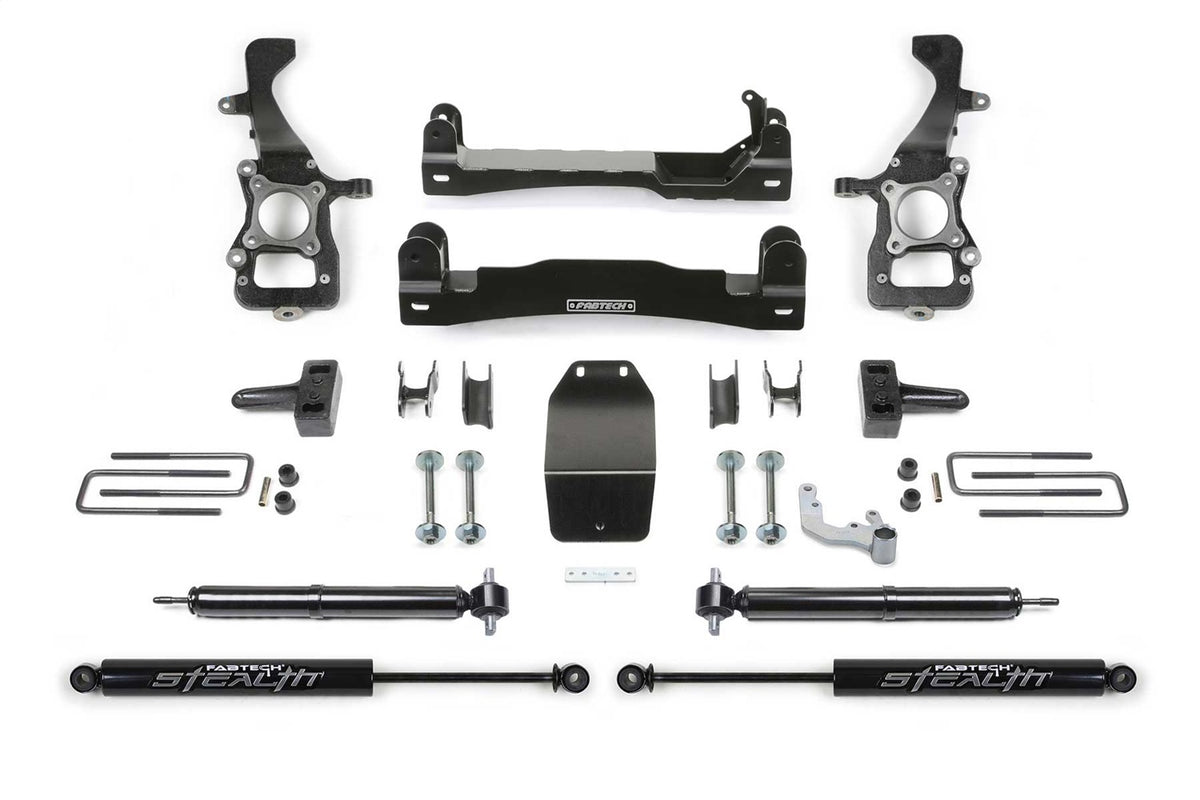 Basic Lift System w/Shocks from Fabtech part number K2386M