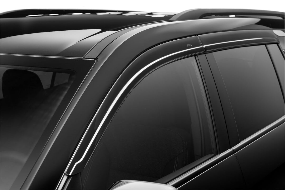 Smoke modified acrylic side window deflector from Husky Liners part number 2854137