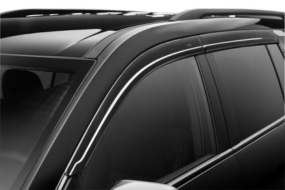 Smoke modified acrylic side window deflector from Husky Liners part number 2854137
