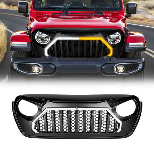 Matte black abs plastic grille from AMERICAN MODIFIED part number AMJPCA00143
