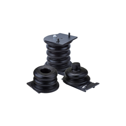 Black air suspension helper spring kit from SuperSprings part number SSR-301-47-2