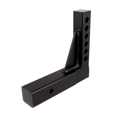 Black powder coated trailer weight distribution shank from Husky Towing part number 32554
