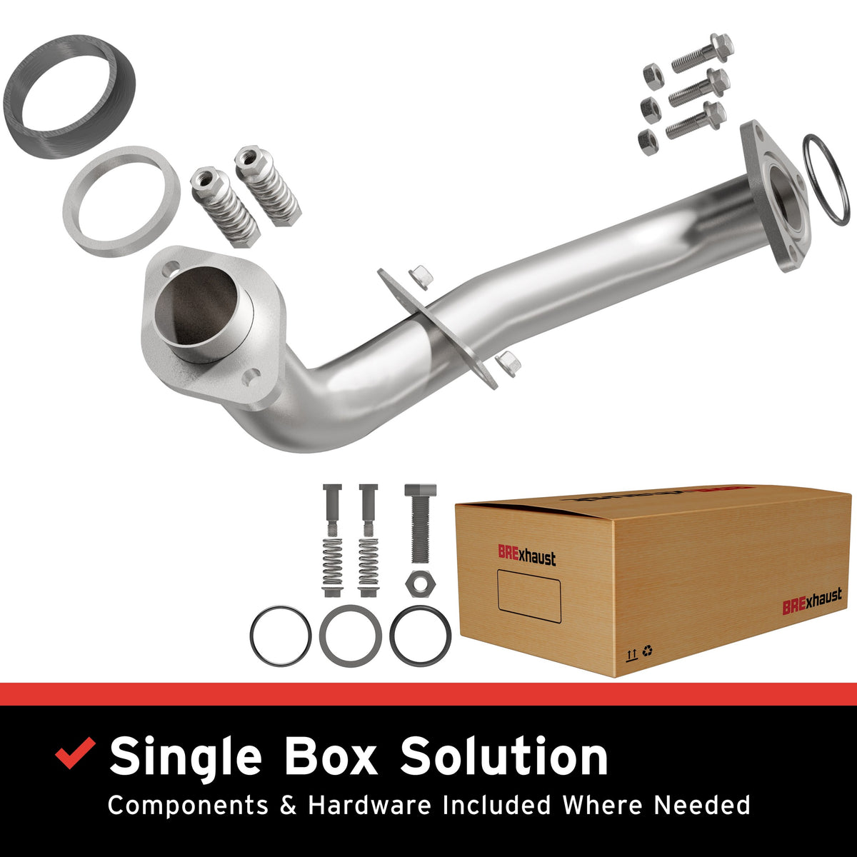 Exhaust Pipe Kit from BRExhaust part number 107-0400