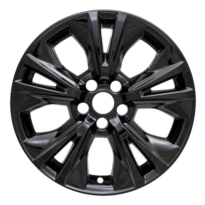 Black gloss abs plastic wheel cover 18 diameter from Coast To Coast part number IWCIMP410BLK