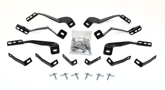 Mild steel step nerf bar mount kit from Big Country part number 391015