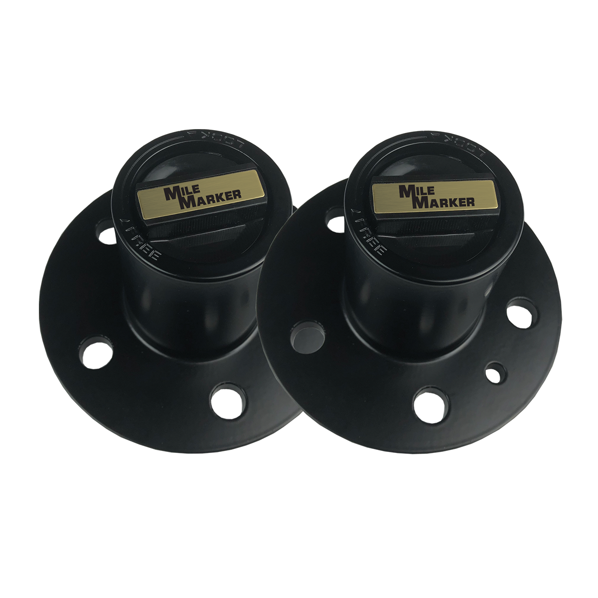 Black locking hub from Mile Marker part number 427