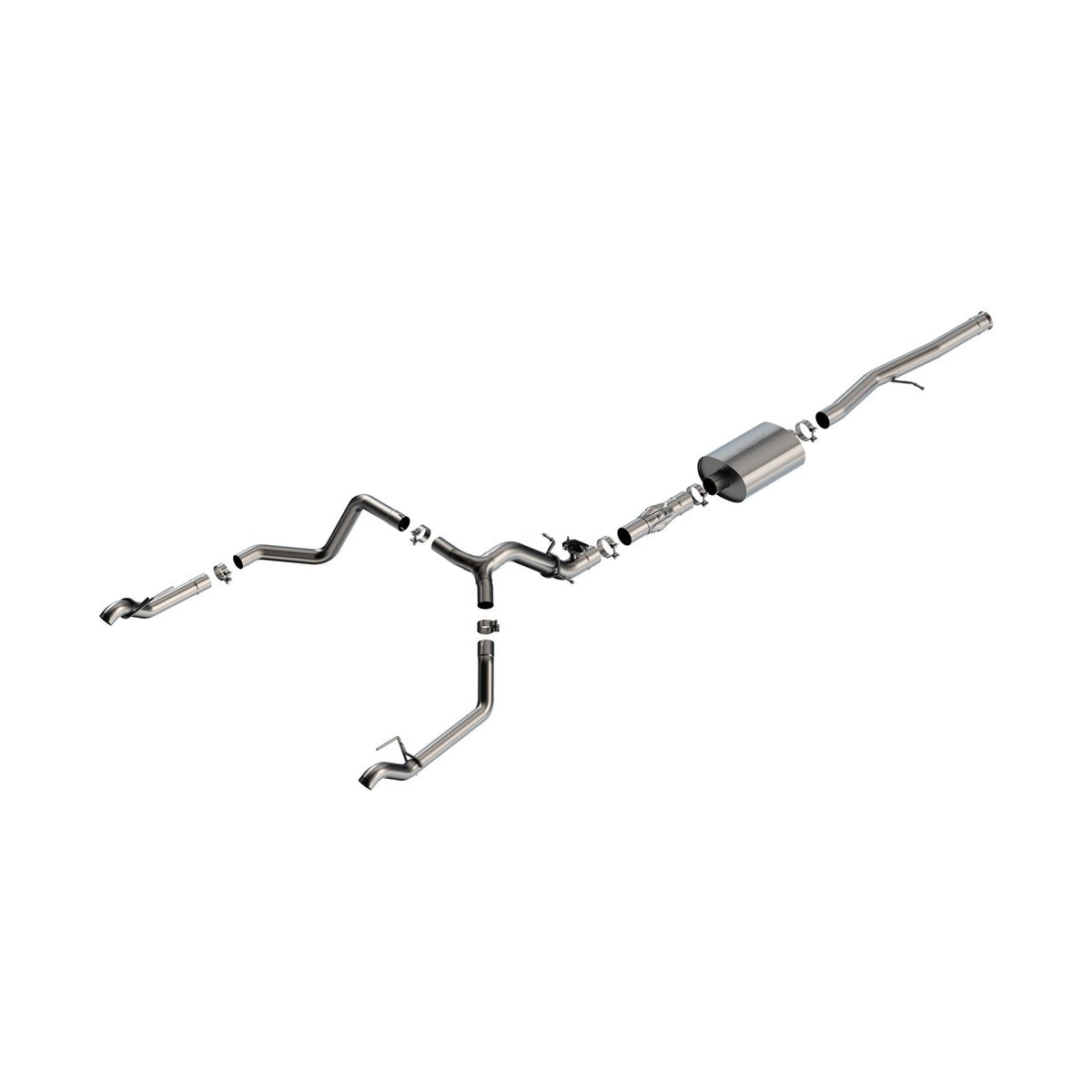 T-304 stainless steel exhaust system kit from Borla part number 140996