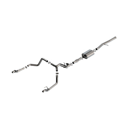 T-304 stainless steel exhaust system kit from Borla part number 140996