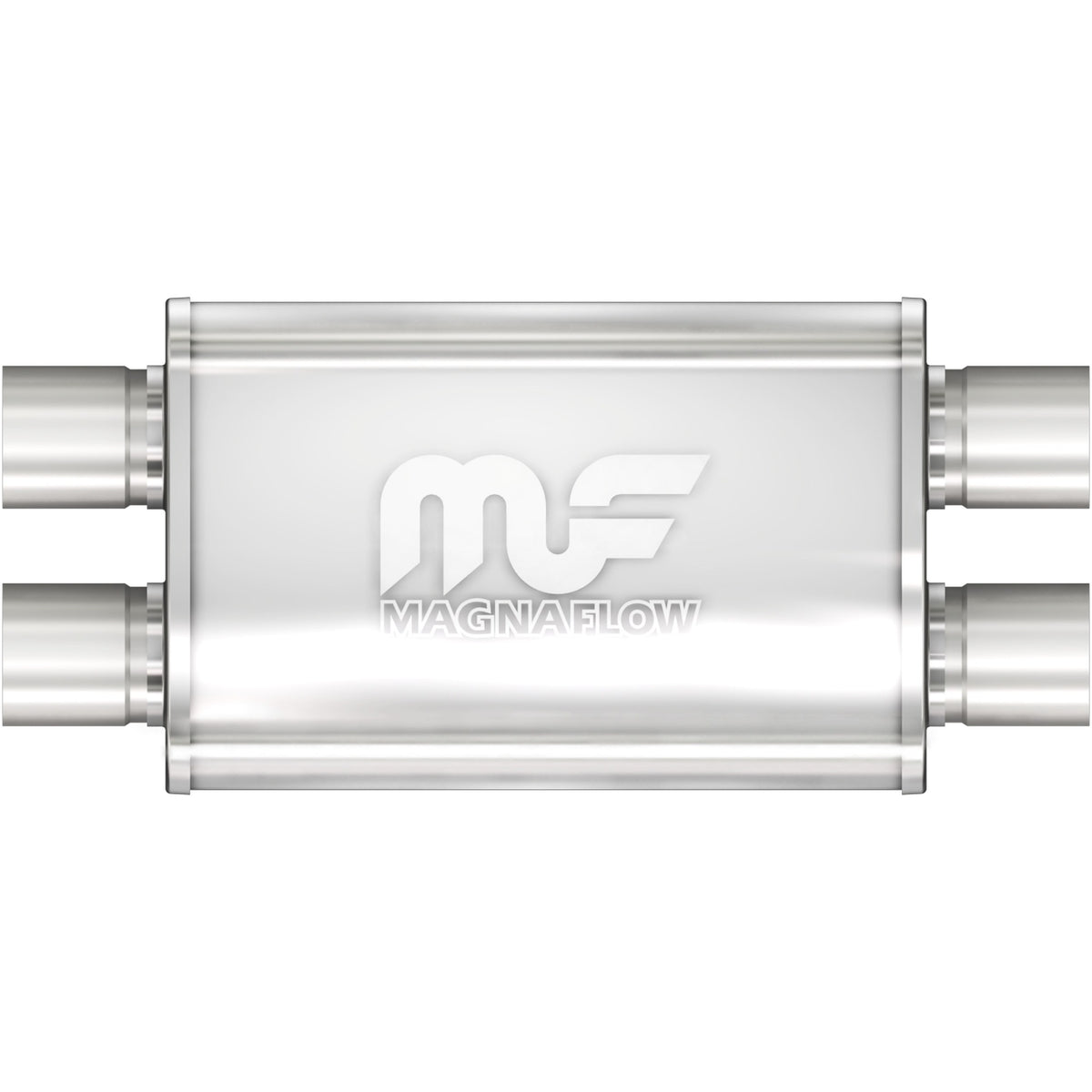Satin exhaust muffler from MagnaFlow Exhaust Products part number 11386