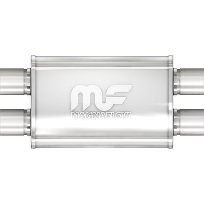 Satin exhaust muffler from MagnaFlow Exhaust Products part number 11386