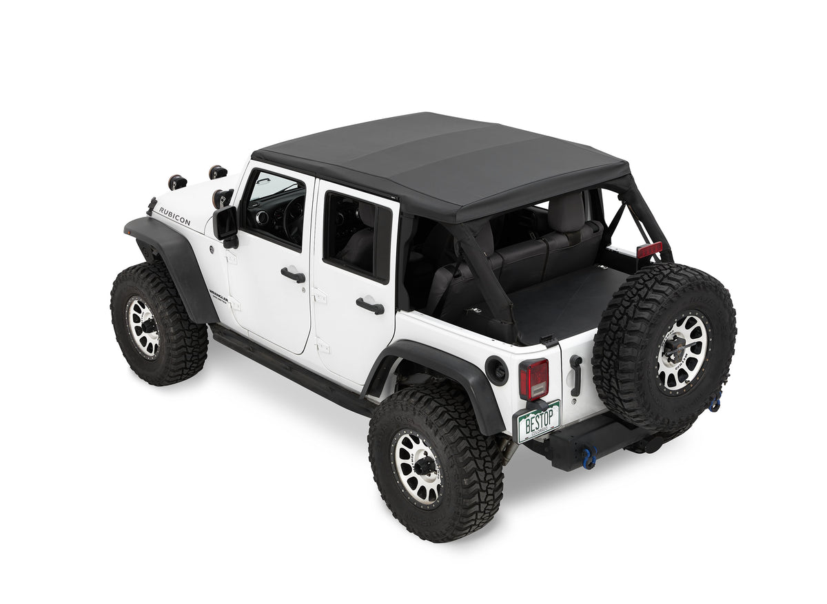 Black diamond soft top from Bestop part number 56825-35