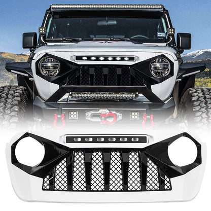 Black and white abs plastic grille from AMERICAN MODIFIED part number AMJPCA00122