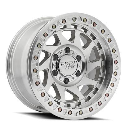 Machined alluminum wheel 17 diameter from DIRTY LIFE part number 9313-7973M12