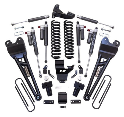 Black steel suspension lift kit from ReadyLift part number 43-23440