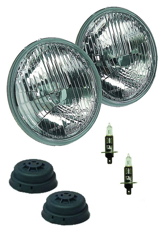 Clear headlight from Hella part number 002425811