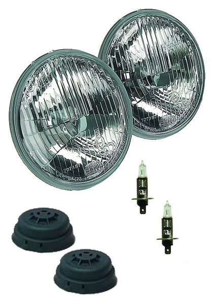 Clear headlight from Hella part number 002425811