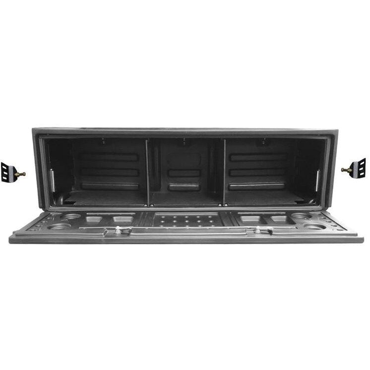 Black truck bed storage box from Ecoological part number ABUA02