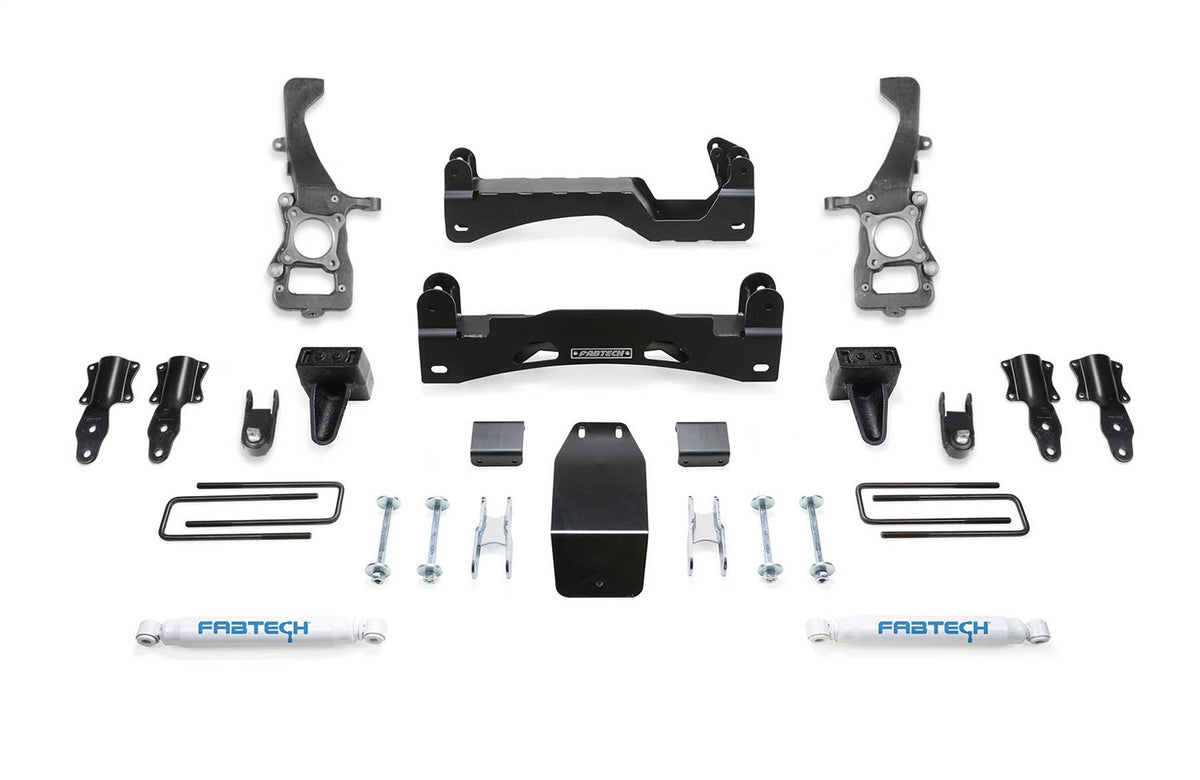 Basic Lift System w/Shocks from Fabtech part number K2371