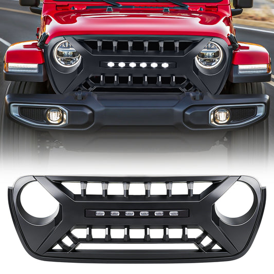 Matte black abs plastic grille from AMERICAN MODIFIED part number AMJPCA00124