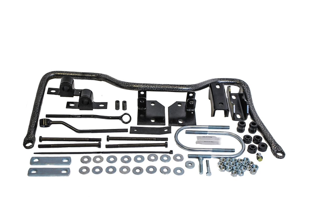 Silver hammertone suspension stabilizer bar kit from Hellwig part number 7298
