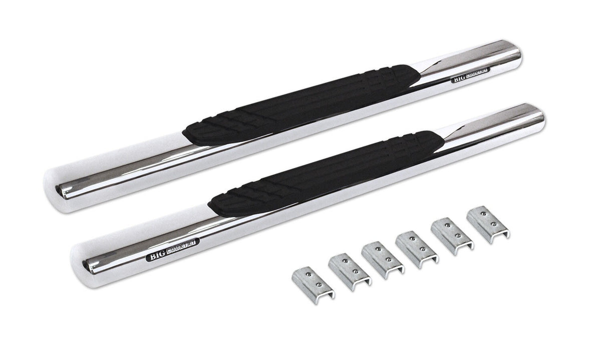 Silver stainless steel step nerf bar from Big Country part number 39405266