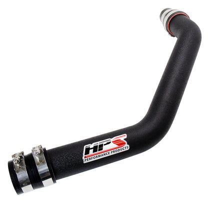 Powder coated intercooler pipe set from HPS Performance part number 17-103WB