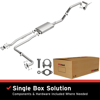 Satin exhaust system kit from BRExhaust part number 106-0296