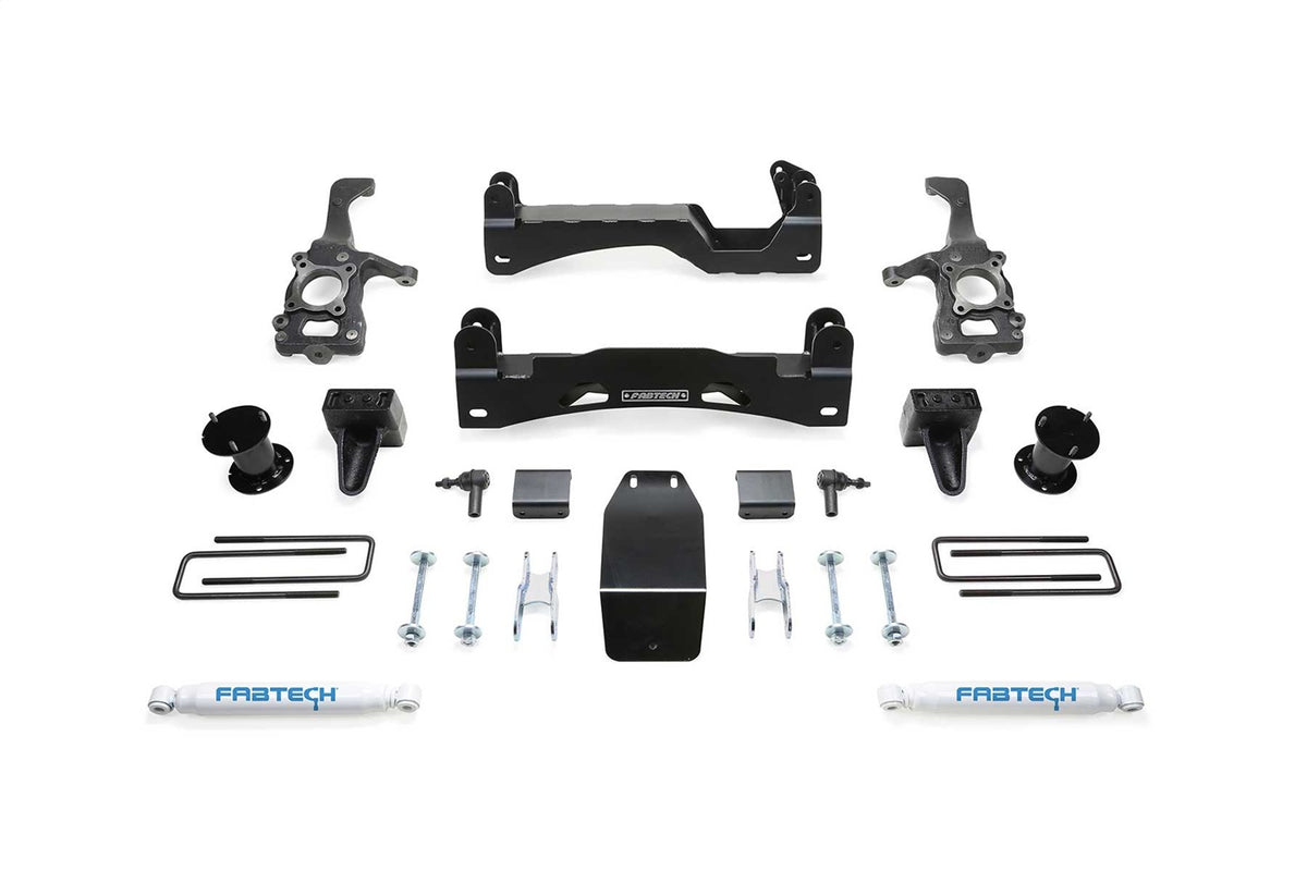 Basic Lift System w/Shocks from Fabtech part number K2194