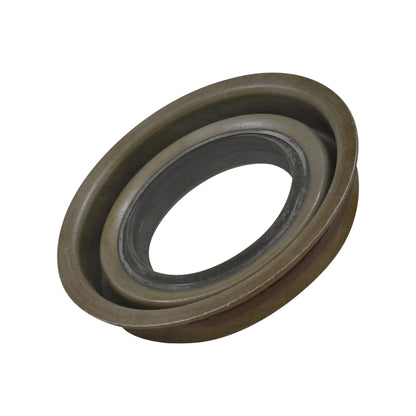 Black drive axle shaft seal from Yukon Gear and Axle part number YMSG1010
