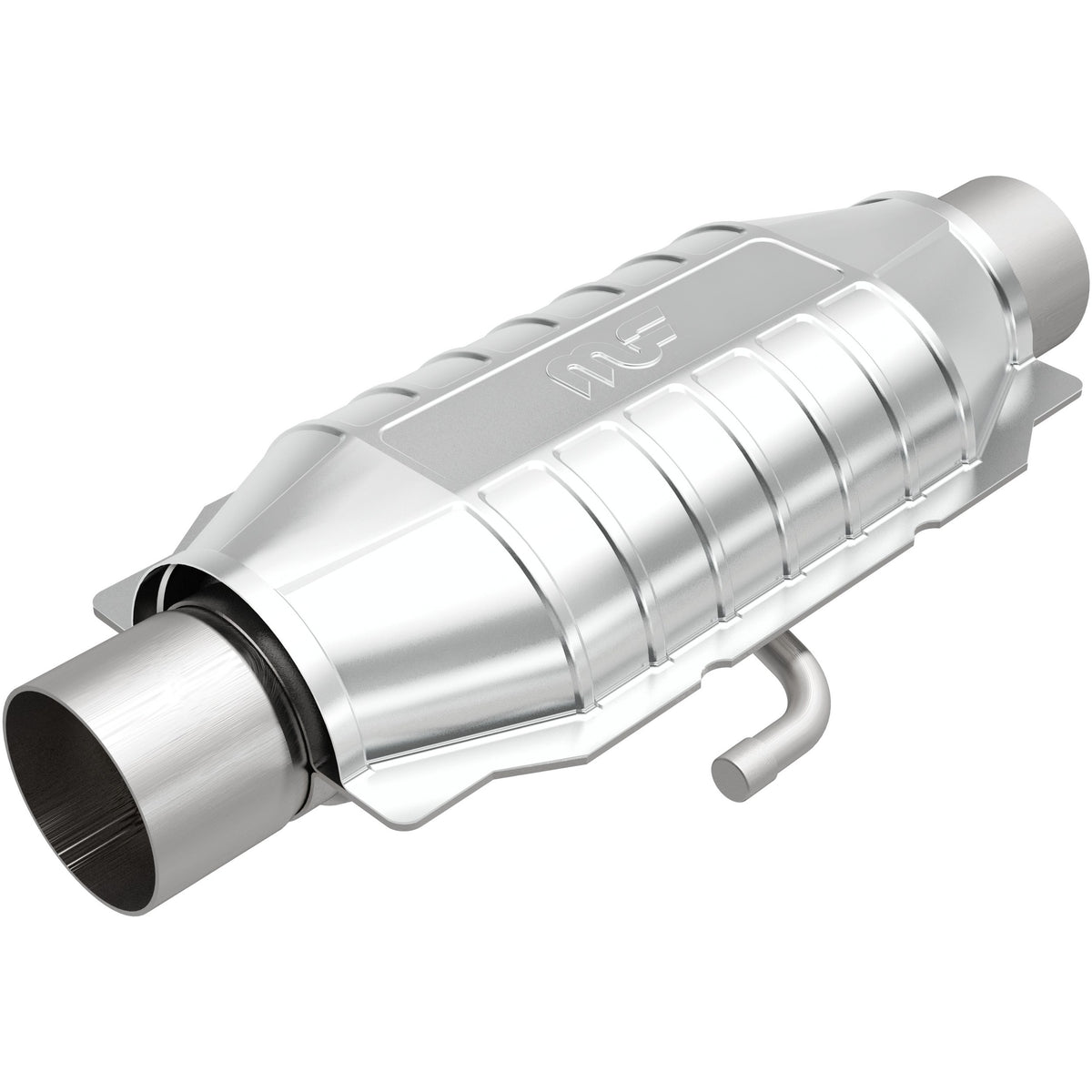 Stainless stainless steel catalytic converter from MagnaFlow Exhaust Products part number 94016
