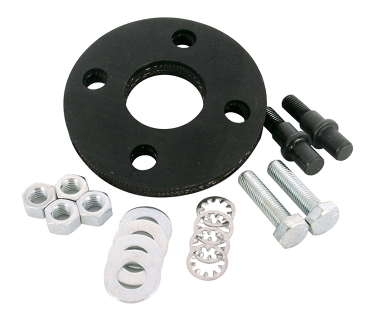 Rubber steering shaft with mounting hardware from Borgeson part number 000941