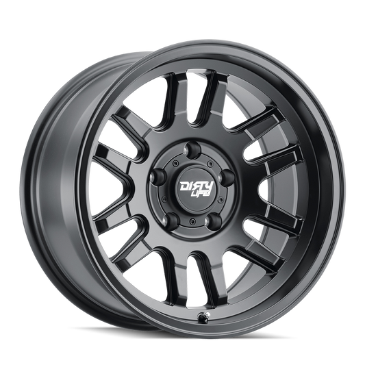 Black matte black alluminum wheel 17 diameter from DIRTY LIFE part number 9310-7973MB12